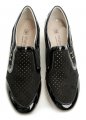 Wojtylko 7A22402c čierna dámska obuv na kline | ARNO-obuv.sk - obuv s tradíciou
