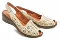 T.Sokolski béžové dámske sandále na kline GM5218-1 | ARNO-obuv.sk - obuv s tradíciou