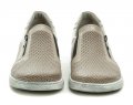 Mintaka 211418 svetlo šedé dámske poltopánky | ARNO-obuv.sk - obuv s tradíciou