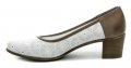 Mintaka 211442 bielo hnedé dámske lodičky | ARNO-obuv.sk - obuv s tradíciou