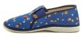 ARNO 555-5 farebné chlapčenské papuče | ARNO-obuv.sk - obuv s tradíciou
