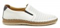 Wild 17985020A biele pánske mokasíny | ARNO-obuv.sk - obuv s tradíciou
