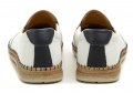 Wild 17985020A biele pánske mokasíny | ARNO-obuv.sk - obuv s tradíciou