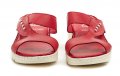 Wild 016935B červené dámske nazúvaky na kline | ARNO-obuv.sk - obuv s tradíciou