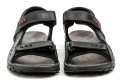IMAC 153400 čierne pánske sandále | ARNO-obuv.sk - obuv s tradíciou