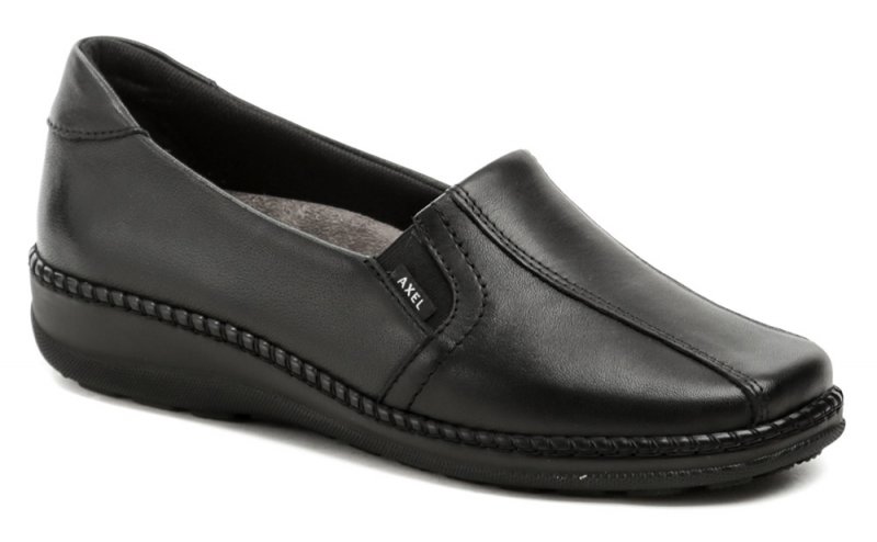 Axel AXCW021 čierna dámska zdravotná obuv šírka H | ARNO-obuv.sk - obuv s tradíciou