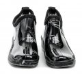 Wojtylko 7G2207C čierne nízke dámske gumáky | ARNO-obuv.sk - obuv s tradíciou