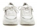 Jana 8-23711-28 biele dámske poltopánky šírka H | ARNO-obuv.sk - obuv s tradíciou