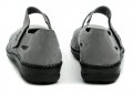 Axel AXCW169 šedé dámske poltopánky topánky šírka H | ARNO-obuv.sk - obuv s tradíciou