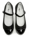Wojtylko 5BA22012 čierne dievčenské črievičky | ARNO-obuv.sk - obuv s tradíciou