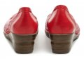 Wild 034101378B červené dámske lodičky na kline | ARNO-obuv.sk - obuv s tradíciou