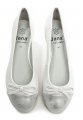 Jana 8-22150-28 biele dámske baleríny šírka H | ARNO-obuv.sk - obuv s tradíciou
