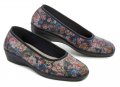 Medi Line 554-22 kvetové dámske zdravotné lodičky | ARNO-obuv.sk - obuv s tradíciou