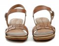 Tamaris 1-28244-28 hnedé dámske sandále na kline | ARNO-obuv.sk - obuv s tradíciou