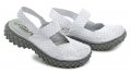 Rock Spring OVER SANDAL WHITE dámska gumičková obuv | ARNO-obuv.sk - obuv s tradíciou