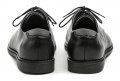 Koma 110502 čierne pánske nadmerné poltopánky | ARNO-obuv.sk - obuv s tradíciou