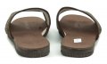 Pegres 3009 hnedé pánske šľapky | ARNO-obuv.sk - obuv s tradíciou