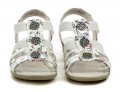 Jana 8-28165-28 biele dámske sandále šírka H | ARNO-obuv.sk - obuv s tradíciou
