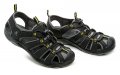 KAMIK BYRON BAY 2 čierne pánske sandále | ARNO-obuv.sk - obuv s tradíciou