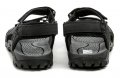 KAMIK MILOS čierne sandále | ARNO-obuv.sk - obuv s tradíciou