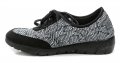 Medi Line 904-22 čierno biele dámske zdravotné topánky | ARNO-obuv.sk - obuv s tradíciou