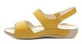 Amulet AM489 žlté dámske sandále | ARNO-obuv.sk - obuv s tradíciou