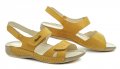 Amulet AM489 žlté dámske sandále | ARNO-obuv.sk - obuv s tradíciou