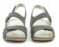 Amulet AM488 tmavo šedé dámske sandále | ARNO-obuv.sk - obuv s tradíciou