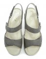 Amulet AM488 tmavo šedé dámske sandále | ARNO-obuv.sk - obuv s tradíciou