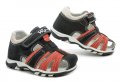 Wojtylko 1S22306 čierno oranžové detské sandálky | ARNO-obuv.sk - obuv s tradíciou