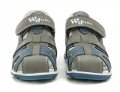Wojtylko 1S22306 šedé detské sandálky | ARNO-obuv.sk - obuv s tradíciou