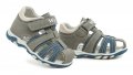 Wojtylko 1S22306 šedé detské sandálky | ARNO-obuv.sk - obuv s tradíciou