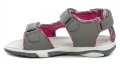 Wojtylko 3S40721 šedo ružové dievčenské sandálky | ARNO-obuv.sk - obuv s tradíciou