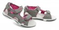Wojtylko 3S40721 šedo ružové dievčenské sandálky | ARNO-obuv.sk - obuv s tradíciou