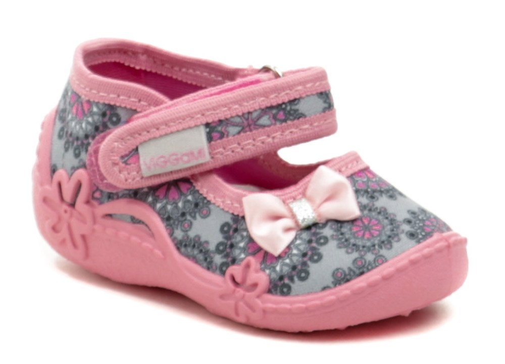 Vi-GGa-Mi ružové detské plátené sandálky BIANKA EUR 20