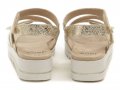 Jana 8-28264-28 bielo béžové dámske sandále | ARNO-obuv.sk - obuv s tradíciou