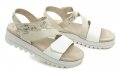 Jana 8-28264-28 bielo béžové dámske sandále | ARNO-obuv.sk - obuv s tradíciou