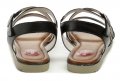 Jana 8-28115-28 čierne nadmerné dámske sandále | ARNO-obuv.sk - obuv s tradíciou