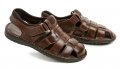 Wojtylko 9S6120V hnedé pánske sandále | ARNO-obuv.sk - obuv s tradíciou
