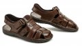Wojtylko 9S6120V hnedé pánske sandále | ARNO-obuv.sk - obuv s tradíciou