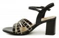 Tamaris 1-28337-28 čierne dámske sandále na podpätku | ARNO-obuv.sk - obuv s tradíciou