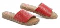 Jana 8-27116-28 červené dámske šľapky | ARNO-obuv.sk - obuv s tradíciou