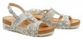 Wasak W622 béžové dámske sandále na kline | ARNO-obuv.sk - obuv s tradíciou