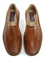 Bukat 254P hnedé pánske letné poltopánky | ARNO-obuv.sk - obuv s tradíciou