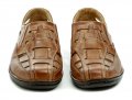 Bukat 276 svetlo hnedé pánske letné poltopánky | ARNO-obuv.sk - obuv s tradíciou