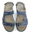 Koma 66 modré pánske nadmerné sandále | ARNO-obuv.sk - obuv s tradíciou