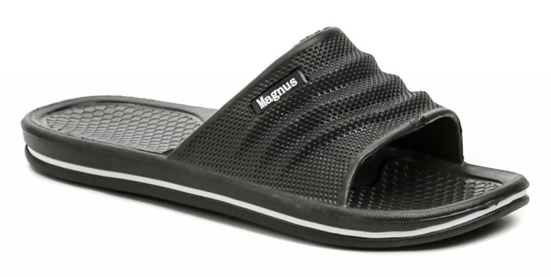 Magnus 380-0009-S7 čierne pánske plážovky | ARNO-obuv.sk - obuv s tradíciou