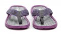 Scandi 282-0015-S1 fialové dámske žabky | ARNO-obuv.sk - obuv s tradíciou