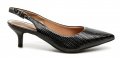 VIZZANO 1122-806 čierne dámske lodičky s voľnou pätou | ARNO-obuv.sk - obuv s tradíciou