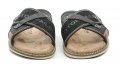 Tom Tailor 328-3702 čierno hnedé pánske nazúvaky | ARNO-obuv.sk - obuv s tradíciou